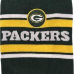 NFL Green Bay Packers Dog Sweater, Size Medium. Warm and Cozy Knit Pet Sweater with NFL Team Logo, Best Puppy Sweater for Large and Small Dogs