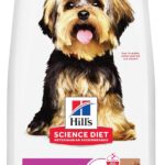 Hill's Science Diet Adult 1-6 Small & Mini Dry Dog Food, Lamb Meal & Brown Rice, 4.5 lb. Bag