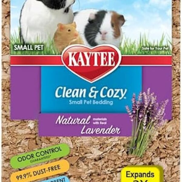 Kaytee Clean & Cozy Natural Bedding with Lavender 24.6 Liters