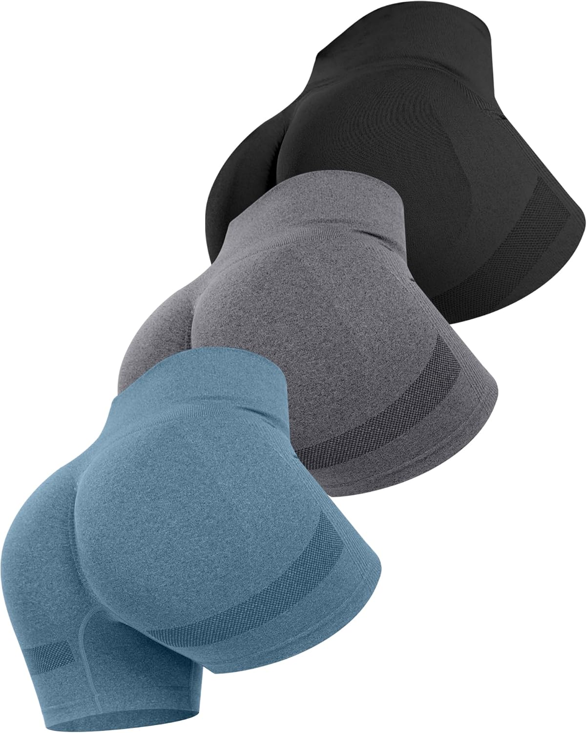 ATHVOTAR Workout Gym Biker Shorts Women: High Waisted Seamless Sports Running Butt Lifting Shorts Sets ATHVOTAR Workout Gym Biker Shorts Women: High Waisted Seamless Sports Running Butt Lifting Shorts Sets