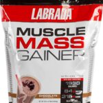 Labrada Nutrition Muscle Mass Gainer, Chocolate, 12 Pound