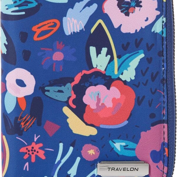 Travelon RFID Blocking Passport Zip Wallet