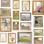 97 Decor Vintage Floral Wall Art - 16 Flower Pictures, Spring Flower Posters, Antique Floral Prints, Nature Wildflower Gallery Wall Prints (8x10 Unframed)