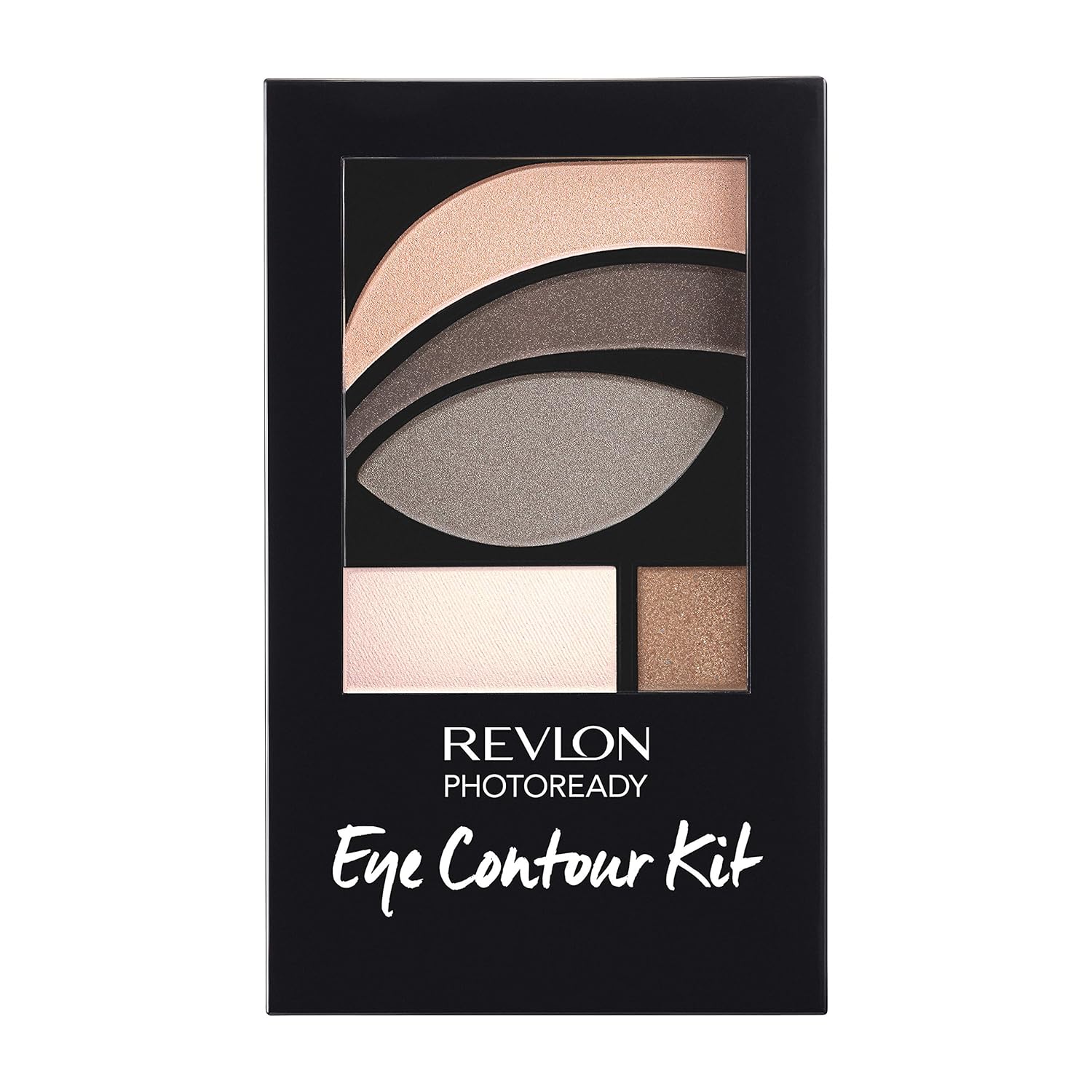Revlon PhotoReady Eye Contour Kit, Eyeshadow Palette with 5 Wet/Dry Shades & Double-Ended Brush Applicator, Metropolitan (501), 0.1 oz Revlon PhotoReady Eye Contour Kit, Eyeshadow Palette with 5 Wet/Dry Shades & Double-Ended Brush Applicator, Metropolitan (501), 0.1 oz