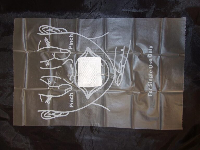 1 package of 50 Individually Wrapped CPR Training Facial Shields