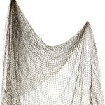Fishing Net Decor  Real Repurposed 5x10ft Fishing Net for Wall, Beach Party & Nautical Decorations  Authentic Fish Netting for Pirate & Mermaid Themes  Indoor Outdoor Coastal Home Dcor