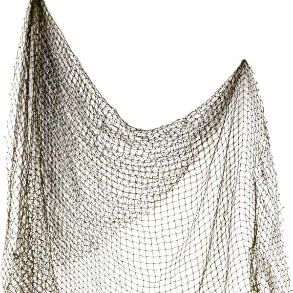 Fishing Net Decor  Real Repurposed 5x10ft Fishing Net for Wall, Beach Party & Nautical Decorations  Authentic Fish Netting for Pirate & Mermaid Themes  Indoor Outdoor Coastal Home Dcor