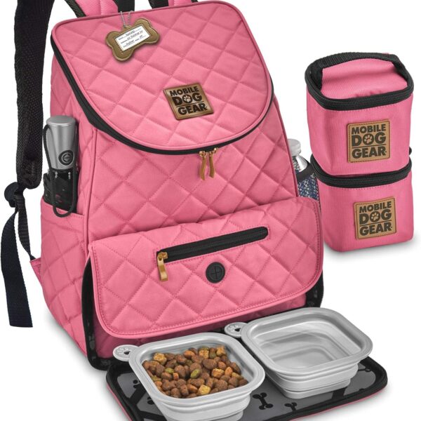 Mobile Dog Gear Unisex Weekender Backpack Pink One Size One Size