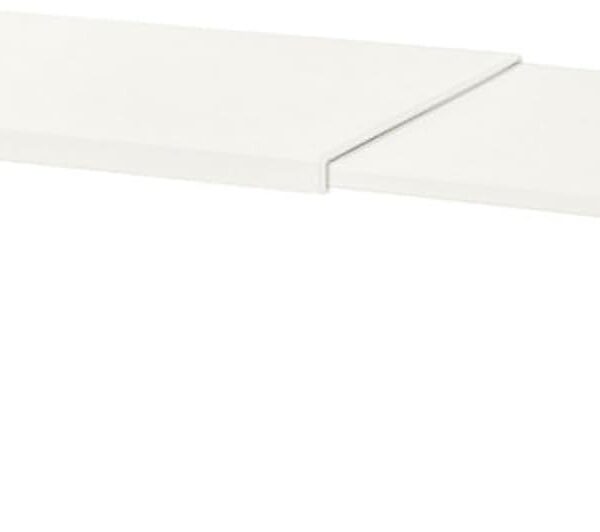 Cabinet Shelf Expandable Organizer Riser Storage Space Saver Stackable for Kitchen Pantry Cupboard Under Sink Countertop White Simple Houseware Counter (White)