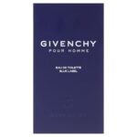 Givenchy Blue Label By Givenchy For Men. Eau De Toilette Spray 3.3 Ounces