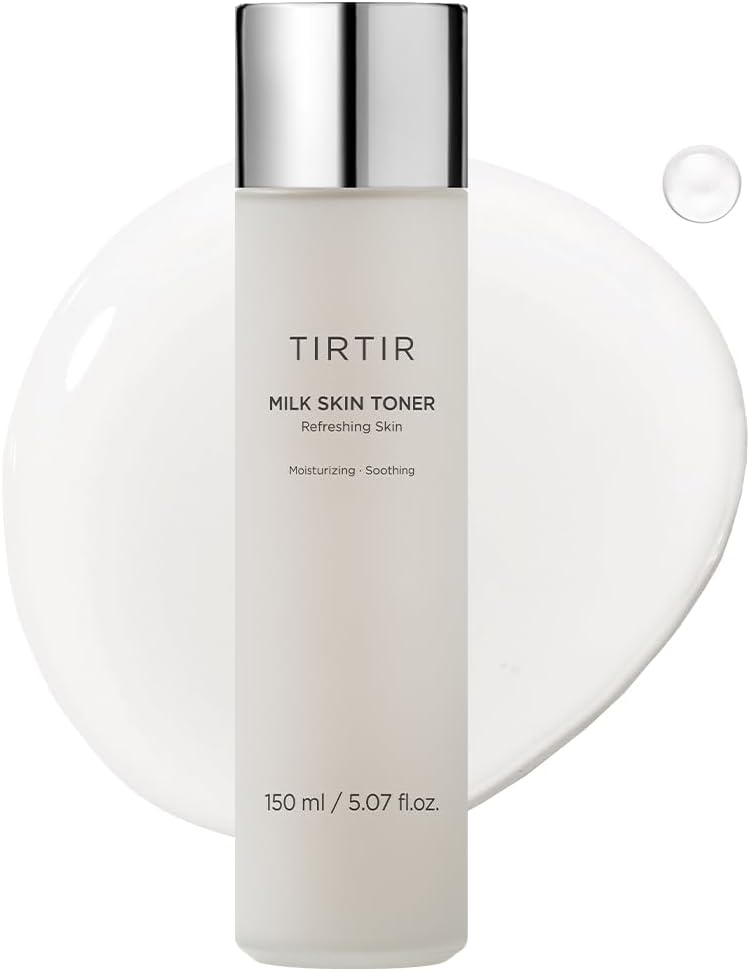 TIRTIR Milk Skin Rice Toner - Deep Moisturizing, Hydrating and Refreshing for face, Niacinamide, Ceramide, Rice Bran Extract, Nature-Oriented Ingredients, Korean Skin Care, Vegan, 150ml / 5.07 fl.oz. TIRTIR Milk Skin Rice Toner - Deep Moisturizing, Hydrating and Refreshing for face, Niacinamide, Ceramide, Rice Bran Extract, Nature-Oriented Ingredients, Korean Skin Care, Vegan, 150ml / 5.07 fl.oz.
