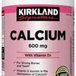 ikj Calcium 600 mg with Vitamin D3 Dietary Supplement 500 Tablets