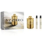 Azzaro Forever Wanted Elixir – Mens Cologne Gift Set – 3-Piece Set Includes Full Size Fragrance (100ml) + 2 Travel Size Sprays (10ml Each)