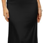 Colysmo Women's Satin Spaghetti Strap Slip Bodycon Maxi Dress Sleeveless Wedding Guest Elegant Evening Party Dresses