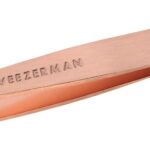 Tweezerman Stainless Steel Slant Tweezer - Eyebrow Tweezers for Women and Men (Rose Gold)