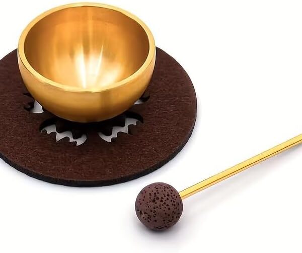 MIni Singing Bowl Set Meditation Sound Bowl for Yoga, Meditation & Relaxation, Mindfulness,chakra balancing, Stress Relief, Self-Regulation, Unique Spiritual Gifts for Women and Men