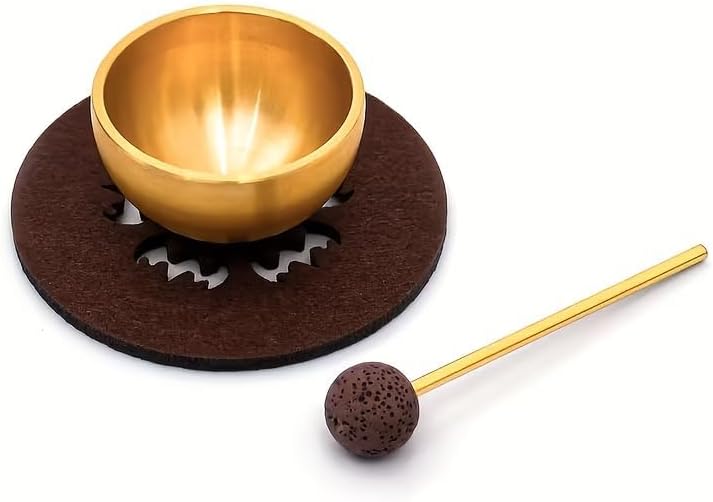 MIni Singing Bowl Set Meditation Sound Bowl for Yoga, Meditation & Relaxation, Mindfulness,chakra balancing, Stress Relief, Self-Regulation, Unique Spiritual Gifts for Women and Men MIni Singing Bowl Set Meditation Sound Bowl for Yoga, Meditation & Relaxation, Mindfulness,chakra balancing, Stress Relief, Self-Regulation, Unique Spiritual Gifts for Women and Men