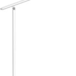 Honeywell LED Desk Lamp with USB Charging Ports - Sunturalux HWT-H01 Stepless Dimmable Eye Caring Table Lamp for College Dorm Home Office, Foldable Small Bedside Lamp for Bedroom with Base White