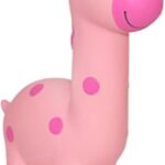 Multipet Minipet Latex Giraffe 5" Dog Toy with Squeaker (Assorted Color, 1 Pack)