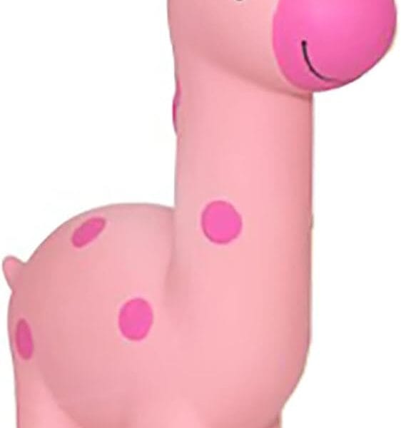 Multipet Minipet Latex Giraffe 5" Dog Toy with Squeaker (Assorted Color, 1 Pack)