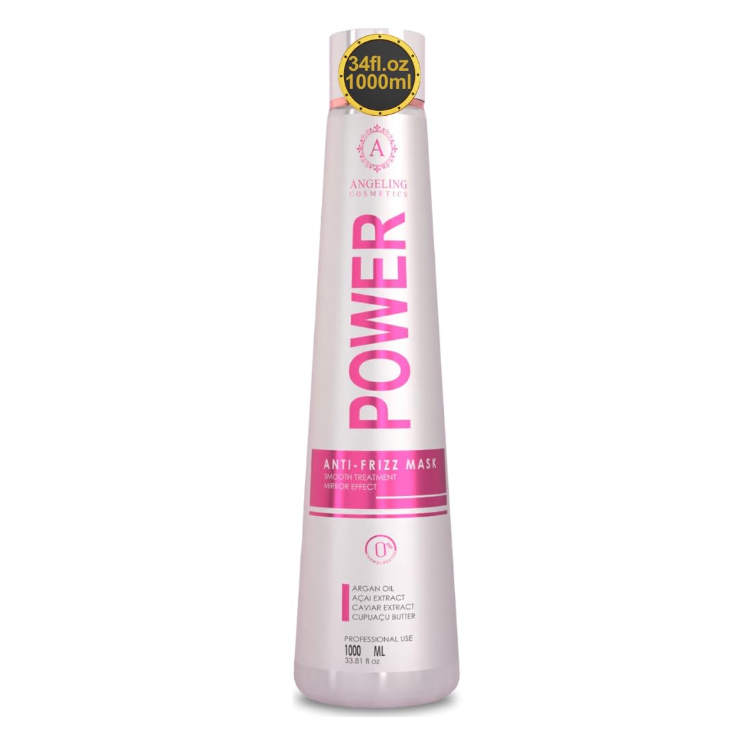 1000ML/33.81 fl.oz ANGELING POWER Brazilian Keratin Hair straightener Treatment Anti Frizz Tanino Coconut Hyaluronic Acid Macadamia Argan Oil Collagen keratina straightening blowout mask dry damaged 1000ML/33.81 fl.oz ANGELING POWER Brazilian Keratin Hair straightener Treatment Anti Frizz Tanino Coconut Hyaluronic Acid Macadamia Argan Oil Collagen keratina straightening blowout mask dry damaged