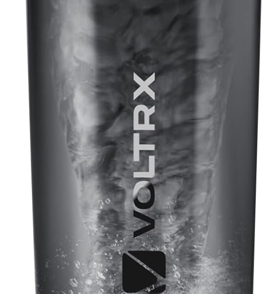 VOLTRX Protein Shaker Bottle, Merger USB C Rechargeable Electric Protein Shake Mixer, Shaker Cups for Protein Shakes and Meal Replacement Shakes, BPA Free, 24oz