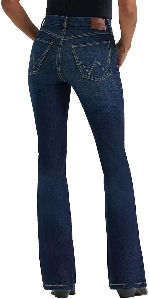 Wrangler Women's Bespoke Madilyn High Rise Flare Jeans Wrangler Women's Bespoke Madilyn High Rise Flare Jeans