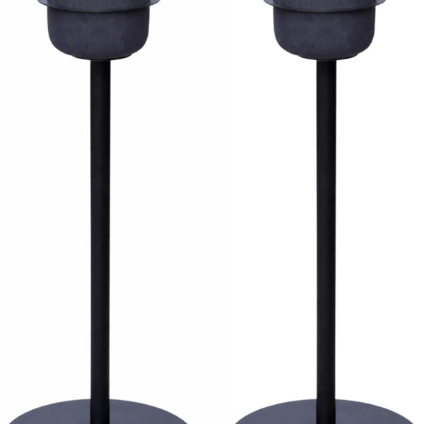 Speaker Stand for Apple HomePod & HomePod 2, 37-Inch Floor Stand with Built-in Cable Management, Powder-Coated Steel, Sleek Modern Design, Secure Precision-Fit Ring