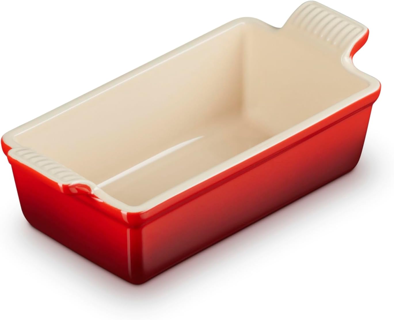 Le Creuset Stoneware Heritage Loaf Pan, 9" x 5" x 3" (1.5 qt.), Cerise Le Creuset Stoneware Heritage Loaf Pan, 9" x 5" x 3" (1.5 qt.), Cerise