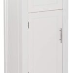 RiverRidge 06-037 Somerset Single Door Floor Storage Cabinet, White