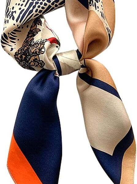 MEISEE 100% Pure Mulberry Silk Scarf 26"'x26(in) Square Scarf Head Scarf Neck scarf Headscarf for Women with Gift Packed