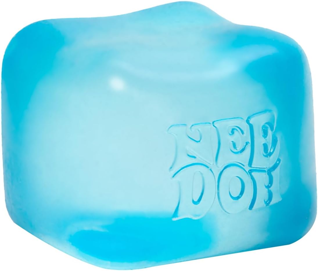 Schylling NeeDoh Nice Cube -Sensory Squeeze Toy with Super Solid Squish - 2.25" Cube Schylling NeeDoh Nice Cube -Sensory Squeeze Toy with Super Solid Squish - 2.25" Cube