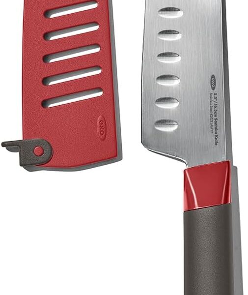 OXO Outdoor 5.5in/14cm Santoku Knife with Locking Sheath