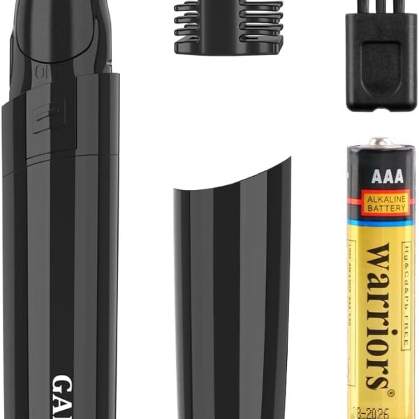 Electric Eyebrow Trimmer, Painless Portable Eyebrow Shaper Trimmer Kit for Women Men, Eyebrow Hair Trimmer with Battery for Face Lips Armpit Leg Body