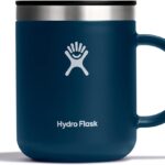Hydro Flask Coffee Mug  Insulated Stainless Steel, Non Spill, Leak Resistant Travel Mug 12 Oz Indigo Blue