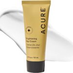 Acure Brightening Day Cream - Cica Cream, Anti Aging Moisturizer to Brighten for Women & Men, Facial Lotion, Skincare with Argan Oil to Replenish, Tone Dry Skin & Hydrate, Cruelty Free - 1.7 fl oz