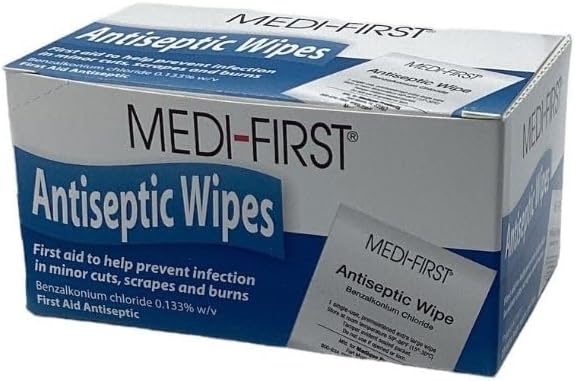 Antiseptic First Aid Wipes 20/Box Antiseptic First Aid Wipes 20/Box