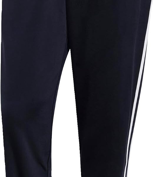 adidas Men's Essentials Warm-up Tapered 3-Stripes Track Pants