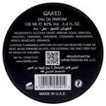 Lattafa Qaaed – Spicy, Woody, Oud, Leather – Eau de Parfum Long-Lasting Fragrance for Men, 3.4 Ounce / 100 ml