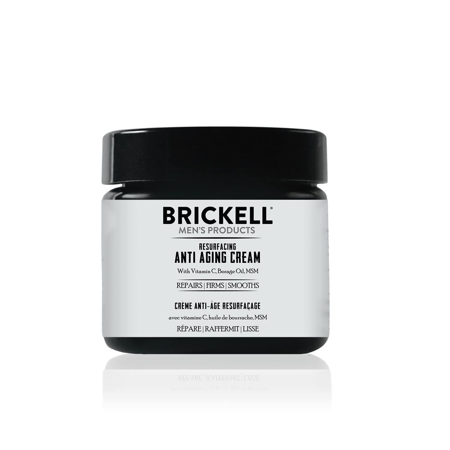 Brickell Men's Products Resurfacing Anti-Aging Face Cream For Men, Face Moisturizer For Wrinkles, With Vitamin C, Jojoba Oil, and Pro-Vitamin B5, 2 Ounce, Unscented Brickell Men's Products Resurfacing Anti-Aging Face Cream For Men, Face Moisturizer For Wrinkles, With Vitamin C, Jojoba Oil, and Pro-Vitamin B5, 2 Ounce, Unscented