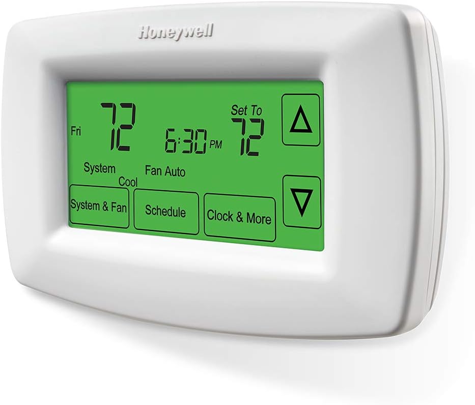 Honeywell Home RTH7600D 7-Day Programmable Touchscreen Thermostat, White Honeywell Home RTH7600D 7-Day Programmable Touchscreen Thermostat, White