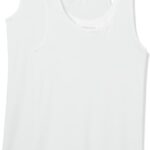 Amazon Essentials Women's Slim-Fit Ribbed Scoop Neck Tank Tops