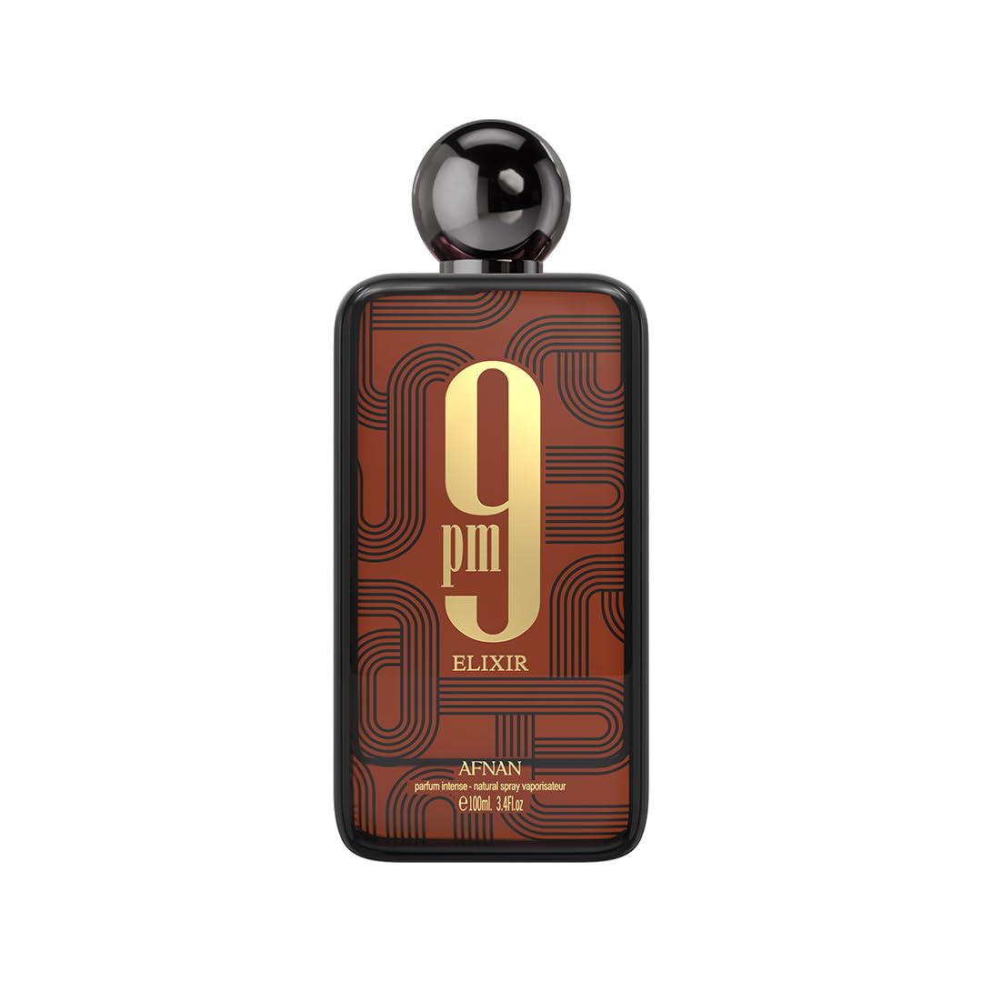 Afnan 9 PM Elixir Unisex Extrait de Parfum, 3.4 Fl. Oz Afnan 9 PM Elixir Unisex Extrait de Parfum, 3.4 Fl. Oz