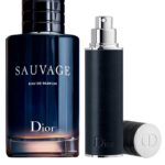 Christian Dior Sauvage For Men 2 Piece Set (3.4 Oz Eau De Parfum Spray / 0.34 Oz Eau De Parfum Spray /10 Ml Mini)