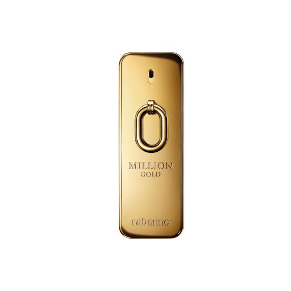 Rabanne Million Gold Eau de Parfum Intense - Rich Woody Cologne for Men with Sandalwood, Cedarwood & Cardamom - Designer Fragrance Spray, 3.4 oz
