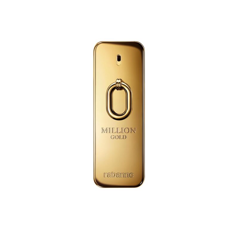 Rabanne Million Gold Eau de Parfum Intense - Rich Woody Cologne for Men with Sandalwood, Cedarwood & Cardamom - Designer Fragrance Spray, 3.4 oz