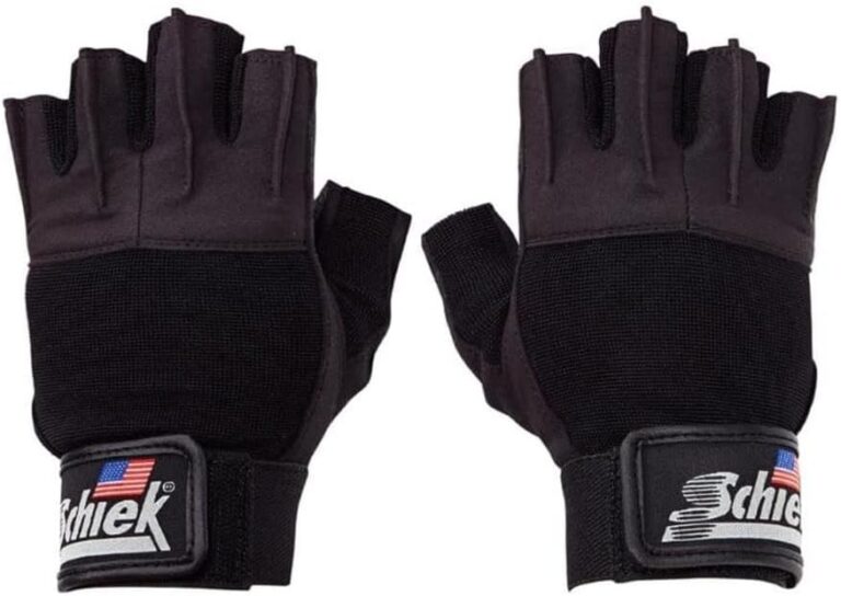 Schiek Sports 530 Platinum Lifting Gloves with Gel Pad - Amara Leather Weightlifting Gloves for Women and Men
