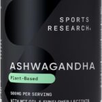 Sports Research Ashwagandha Softgels with Coconut MCT Oil - Natural Ayurvedic Adaptogen Made with Shoden Ashwa for Relaxation, Calm & Sleep Support - Gluten Free & Vegan Friendly - 120 Count