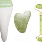 3 in 1 Ficial Face Ice Jade Roller and Gua Sha Tool, Natural Real Jade Anti-Wrinkle Face Eye Neck Massager Tool, Reduce Wrinkles, Puffiness, Migraine, Redness, Pain and Injury