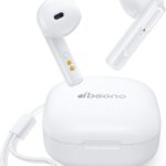 True Wireless Earbuds Bluetooth Headphones: Ultra-Lightweight Bluetooth Earbuds for All-Day Comfort, Waterproof TWS Ear Buds with Mic, 25H Playtime, Earphones for iOS/Android, Work, Commute, Study